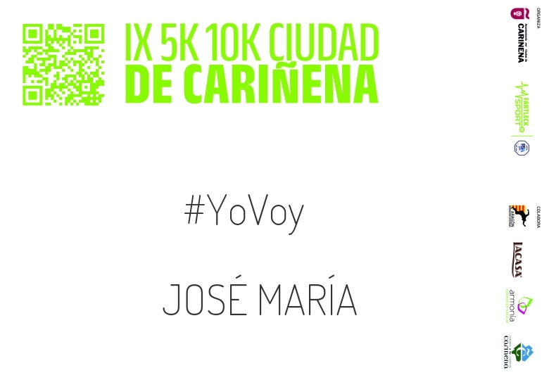 #Ni banoa - JOSÉ MARÍA (IX 5K 10K CIUDAD DE CARIÑENA 2024)