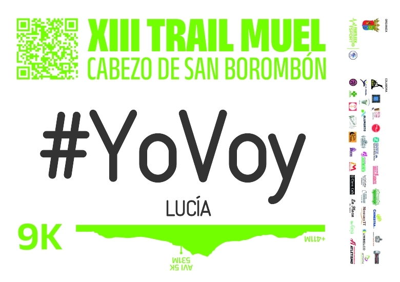 #YoVoy - LUCÍA (XIII TRAIL MUEL. CABEZO DE SAN BOROMBÓN 2025)