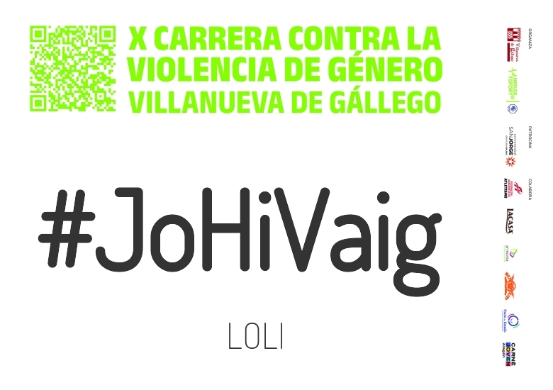 #YoVoy - LOLI (X CARRERA CONTRA LA VIOLENCIA DE GÉNERO VILLANUEVA DE GÁLLEGO 2024)