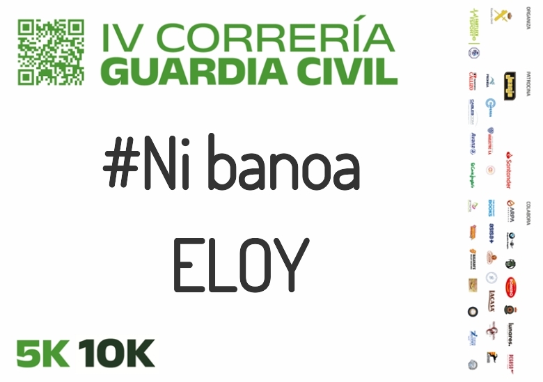 #Ni banoa - ELOY (IV CORRERÍA GUARDIA CIVIL ZARAGOZA 2023)