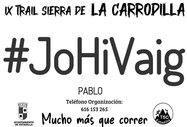 #YoVoy - PABLO (X TRAIL SIERRA DE LA CARRODILLA 2025)